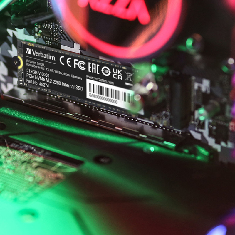 Verbatim Vi3000 512GB SSD M.2 NVMe PCIe Gen3x4