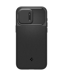 Spigen Optik Armor MagSafe, black - iPhone 15 Pro (ACS07184)