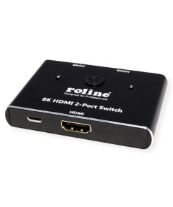 Roline HDMI dvosmjerni preklopnik 8K60 (2 ulaza/1 izlaz)