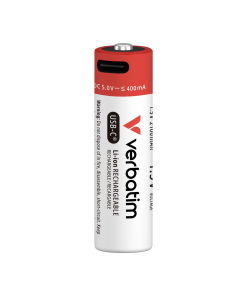 Verbatim AA-LR6 Mignon USB-C punjive baterije 1.5V, 2100 mAh (4 komada)
