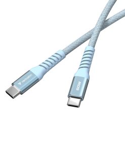 Verbatim Sync & Charge Magnetic kabel USB-C na USB-C, M/M, 60W PD3.0/QC3.0, plavi, 1.2m