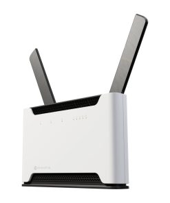 Mikrotik Chateau LTE18 ax kit, 1.8GHz CPU, 1GB RAM, 1×2.5 G-LAN, 4×G-LAN, 2.4Ghz/5Ghz, 802.11ax, LTE CAT18 modem, microSIM, USB, PSU, tower kućište, RouterOS L4