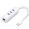 TP-Link USB 3.0 3-Port Hub Gigabit Ethernet Adapter 2 in 1 USB Adapter