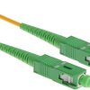 NFO Patch cord, SC APC-SC APC, Singlemode 9 125, G.657A2, Simplex, 20m