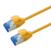Roline S/FTP (PiMF) Data Center mrežni kabel, Cat.6A (Class EA), slim, LSOH, tangle free, 0.3m, žuti