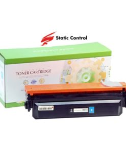 Toner Static Control HP Canon CF411X Cyan