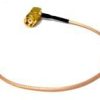 MaxLink pigtail 25cm RG316 MMCX - RSMA male 90 degree angle
