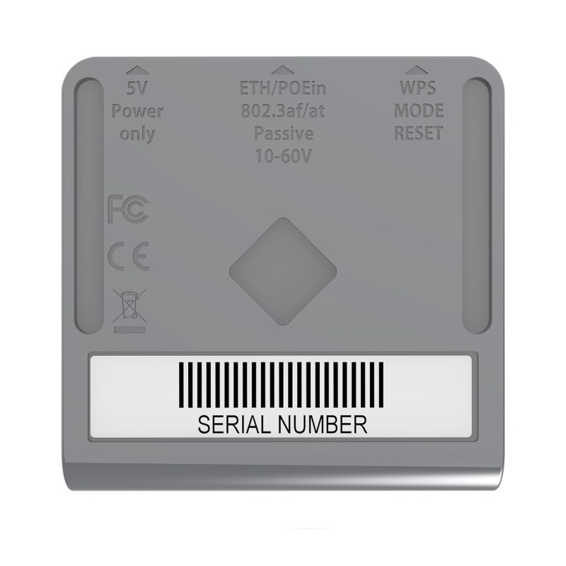 Mikrotik RBmAPL-2nD, mAP lite, 650Mhz CPU, 64MB RAM, 1×LAN, built-in Dual Chain 2.4Ghz 802.11bgn sa integriranim antenama, RouterOS L4, plastično kućište, PSU