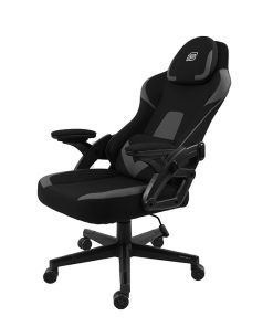 Bit Force THOR L-2D igraća stolica s potpornim jastučićima, PU koža, 2D naslon za ruke, nosivost 130kg, crno/siva