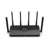 Mercusys BE9300 bežični usmjerivač (Tri-Band Wi-Fi 7 Router) 574Mbps/2880Mbps/5760Mbps (2.4GHz/5GHz/6GHz), 802.11be/ax/ac/a/b/g/n, 3×G-LAN, 1×G-WAN, 6x fiksne omni-direkcione antene