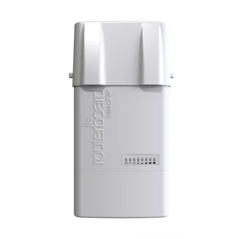 Mikrotik RB912UAG-5HPnD-OUT, BaseBox 5, 600Mhz CPU, 64MB RAM, 1xG-LAN, USB, miniPCIe, 5Ghz 802.11a/n 2x2 chain, 2× RP-SMA, RouterOS L4, vanjsko kućište, POE, PSU