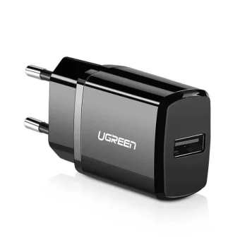 UGREEN zidni punjač 10.5W, 5V/2.1A, USB-A, crni