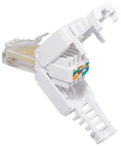 Transmedia Tool-less RJ 45 plug