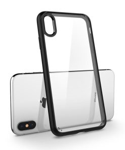 Spigen Ultra Hybrid, zaštitna maska za telefon, mat crna - iPhone XS/X