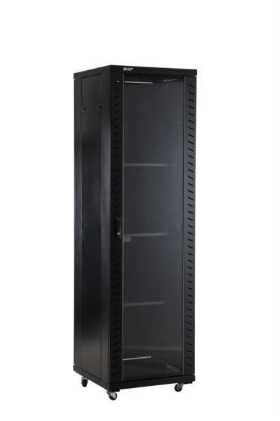 NaviaTec podni mrežni ormar 20U 600 x 800mm, crni
