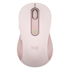 Logitech M650 L, bežični miš, roza