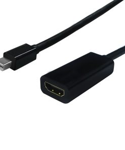 STANDARD adapter/kabel Mini DisplayPort - HDMI, M/F, v1.2, 0.1m