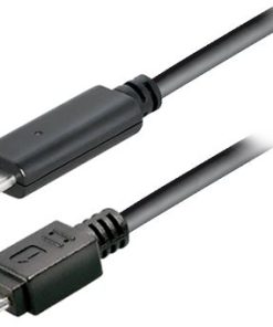 Transmedia USB type C plug - USB 2.0 type B Micro B plug, 2,0 m