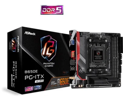 Asrock AMD AM5 B650E PG-ITX WIFI