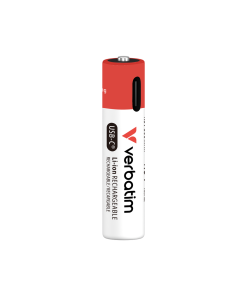 Verbatim AAA-LR03 Micro USB-C punjive baterije, 1,5V, 500 mAh (4 komada)