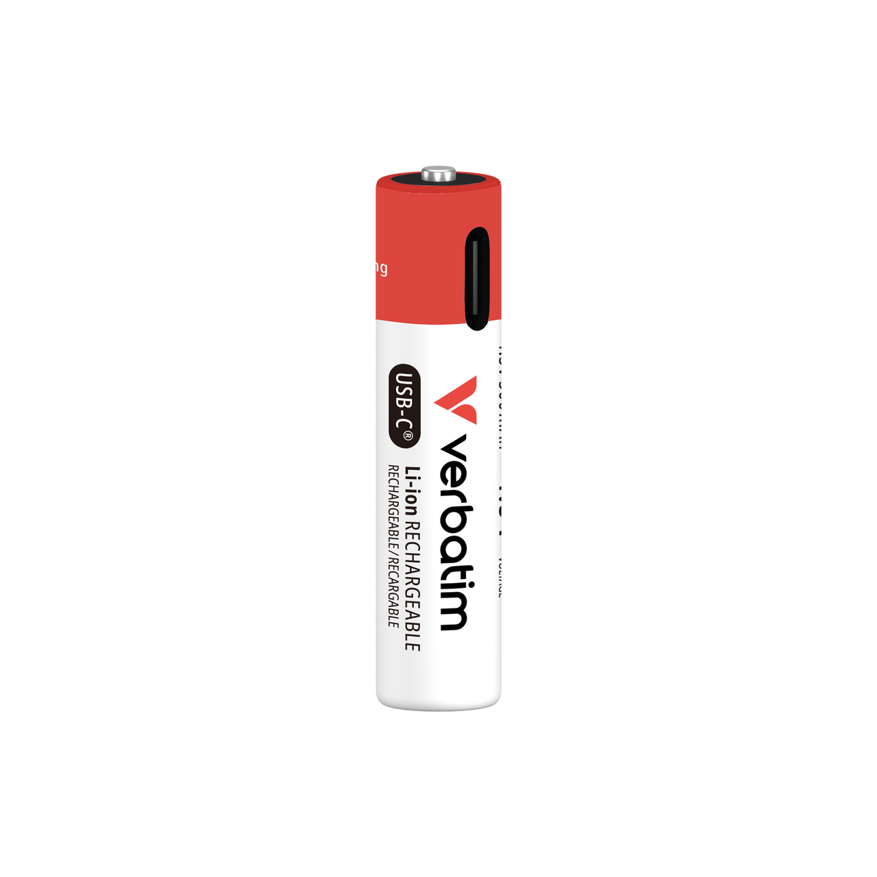 Verbatim AAA-LR03 Micro USB-C punjive baterije, 1,5V, 500 mAh (4 komada)