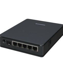 MikroTik hAP ax S (E62iUGS-2axD5axT) (2025) Router 5x Gigabit Ethernet ports, 1x 2.5 Gigabit SFP, Dual-Band Wi-Fi 6 (802.11ax), 512 MB RAM, metalno kućište, ARM