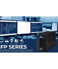 Fortron Source UPS iFP 600VA/360W, Line-interactive, 2×Schuko, RJ11, USB, 1×7Ah