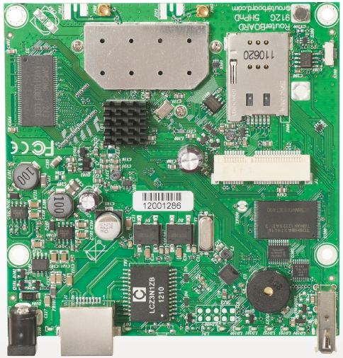 MikroTik Wireless 2,4Ghz RouterBoard 1 miniPCI slot
