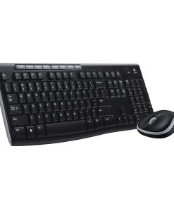 Logitech MK270 bežična tipkovnica+miš, USB, crna (920-004532)