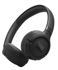 JBL Tune 680NC, naglavne bežične slušalice, bluetooth, ANC, crne