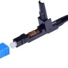 NFO Connector - fiber optic fast connector, SM 9 125, SC UPC