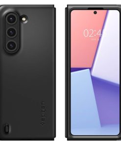 Spigen Thin Fit, P (S Pen), zaštitna maska za telefon, crna - Samsung Galaxy Z Fold5 (ACS06209)