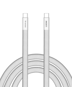 Verbatim Sync & Charge SoftTouch kabel USB-C na USB-C, M/M, 100W PD3.0, bijeli, 1.2m