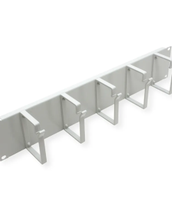 Roline 19" 2U organizator kablova, 5 nosača, sivi