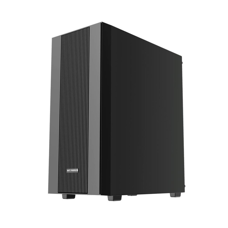 Bit Force GHOST TG-1 Mid Tower ATX kućište bez napajanja, crno