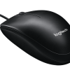 Logitech M100 žičani optički miš, tamnosiva