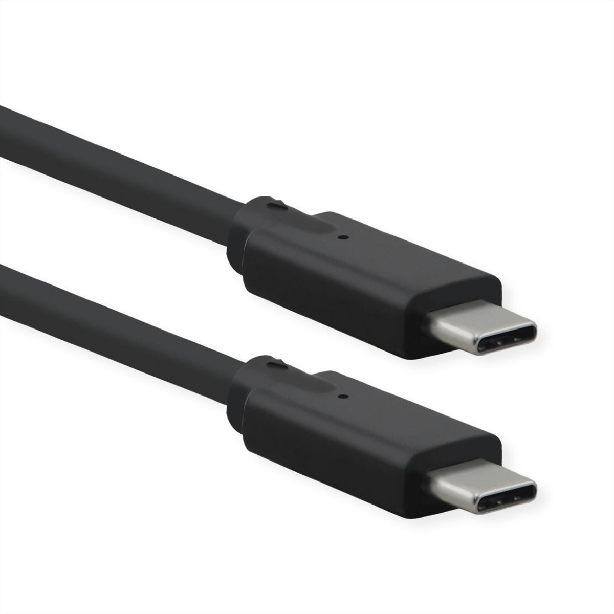 Roline USB 3.2 Gen 2x2 kabel, USB-C - USB-C, M/M, PD 20V5A, 20 Gbit/s, crni, 1.0m