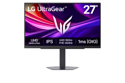 LG 27G810A, 27'' UHD IPS, 360/180Hz, HDMI 2.1,HAS,
