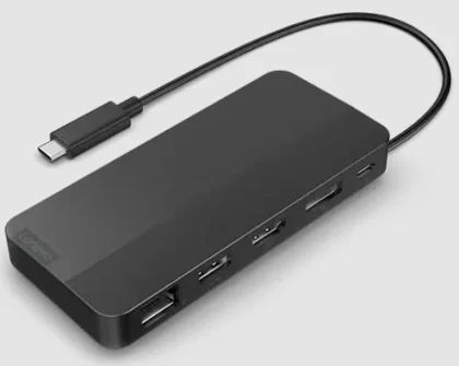 Lenovo USB-C Dual Display Travel Dock