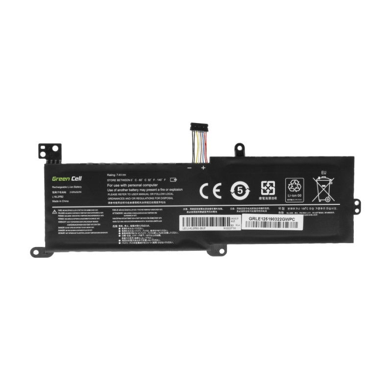 Green Cell (LE125) baterija 3500 mAh, 7.4 V za Lenovo IdeaPad 320-14IKB 320-15ABR 320-15AST 320-15IAP 320-15IKB 320-15ISK 330-15IKB 520-15IKB