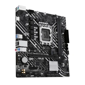 Asus MB Prime H610M-K D4 ARGB, S.1700, 2xDDR4/3200, PCIe 4.0, G-LAN, VGA/HDMI, mATX
