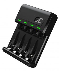 Green Cell punjač Ni-MH, AA i AAA baterija, Micro USB & USB-C port