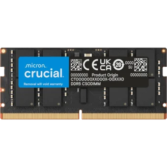 Crucial SO-DIMM 32GB DDR5 6400MHz, CL52 1.1 V