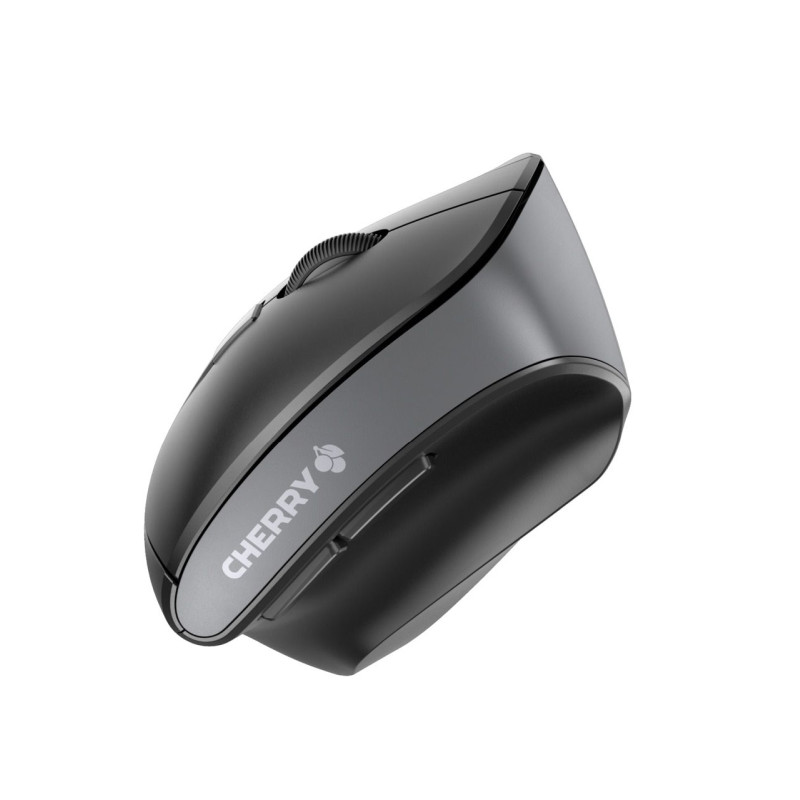 Cherry MW 4500 bežični ergonomski optički miš za ljevake, crni