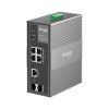 TP-Link Omada 6-Port Gigabit Industrial Easy Managed Switch with 3-Port PoE and 1-Port PoE