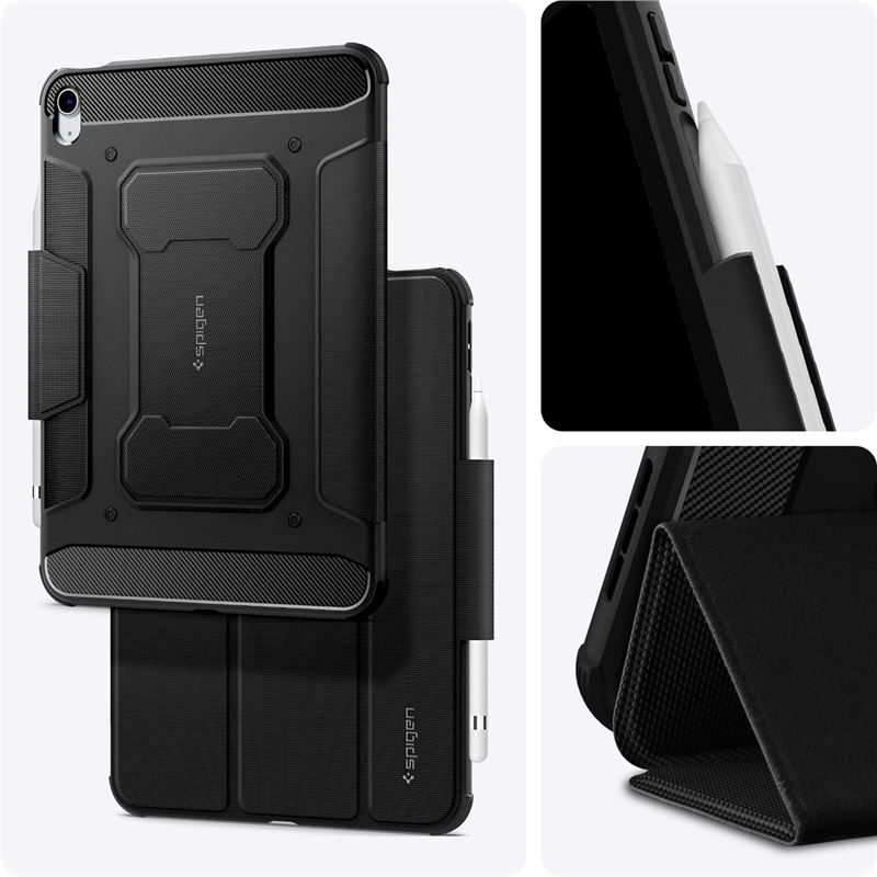 Spigen Rugged Armor Pro zaštitna maska za iPad Air 10,9" (2022/2020) i 11" (2026/2025/2024), crna