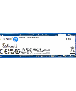 Kingston 1TB NV3 M.2 2280 PCIe 4.0 SSD, R/W: 6000/4000 MB/s (SNV3S/1000G)