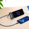 Manhattan powerbank 5000mAh, USB-C, 20W, Crni