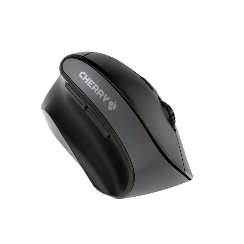 Cherry MW 4500 bežični ergonomski optički miš za ljevake, crni