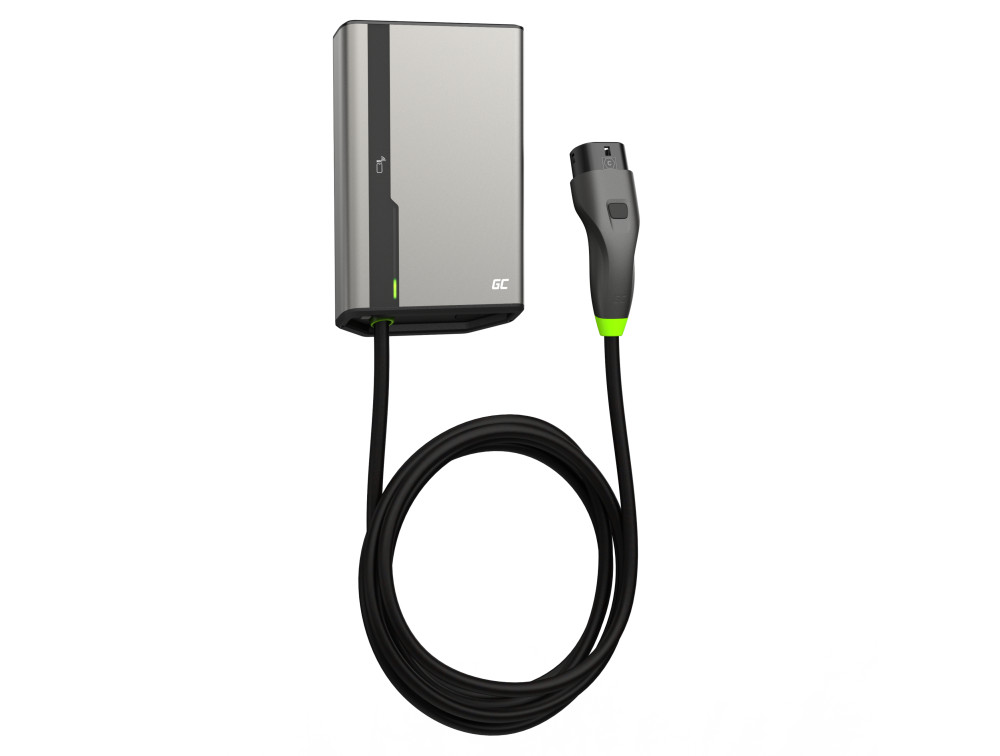 Green Cell (EVGC021B2275) HabuDen 22kW 32A, punjač Tip 2 za punjenje električnih vozila i Plug-In hibrida, 7.5m, GC App, BT/WiFi